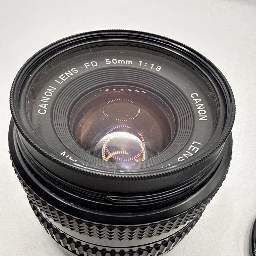 Canon 50mm f/1.8 FD Manual Focus Lens 1984 Olympic Games Edition